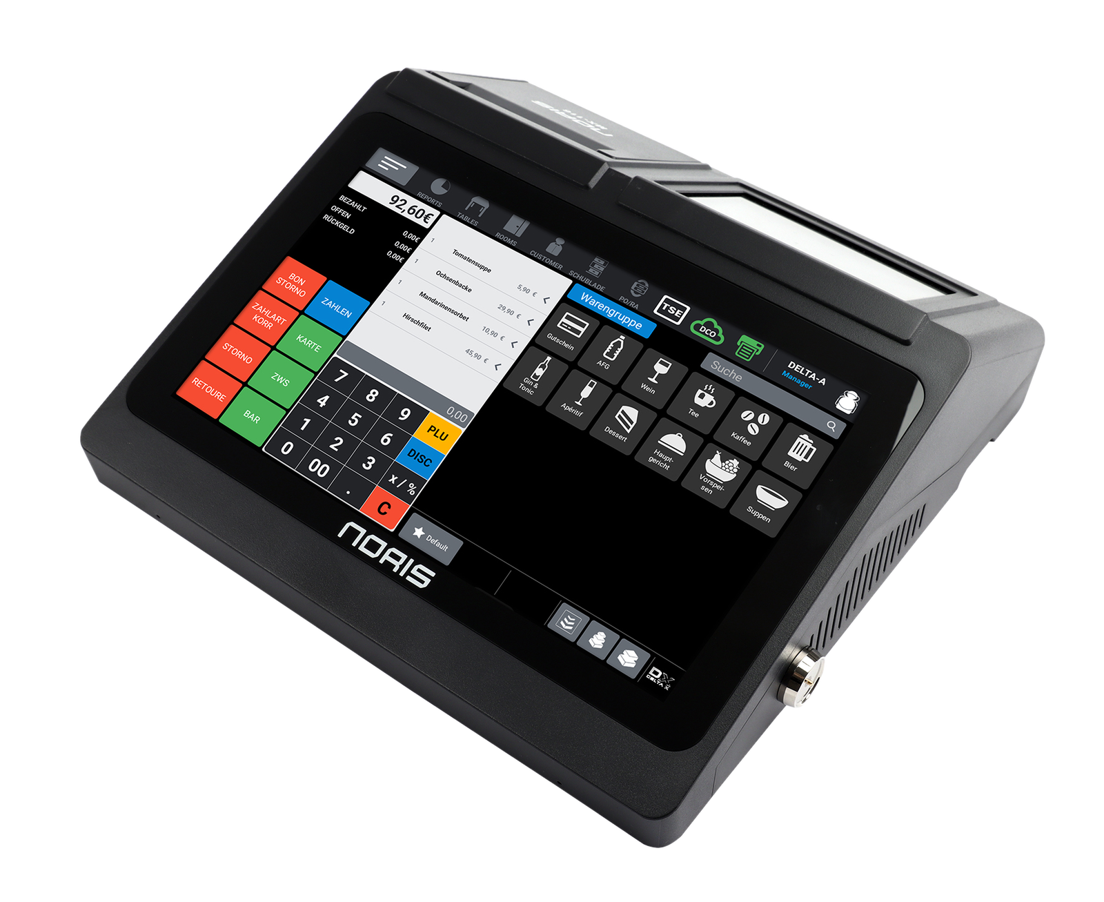 NORIS MX-116 Kassensystem